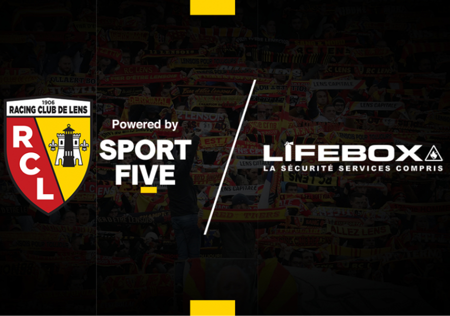 Sportfive annonce le renouvellement du partenariat de Lifebox avec le RC Lens