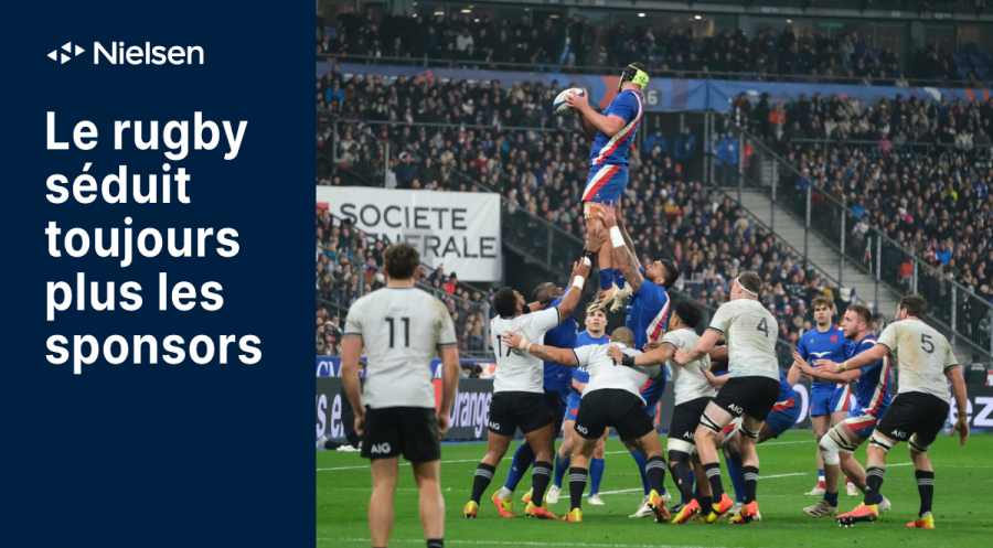 Nielsen Sports: &quot;Le rugby séduit toujours plus les sponsors&quot;