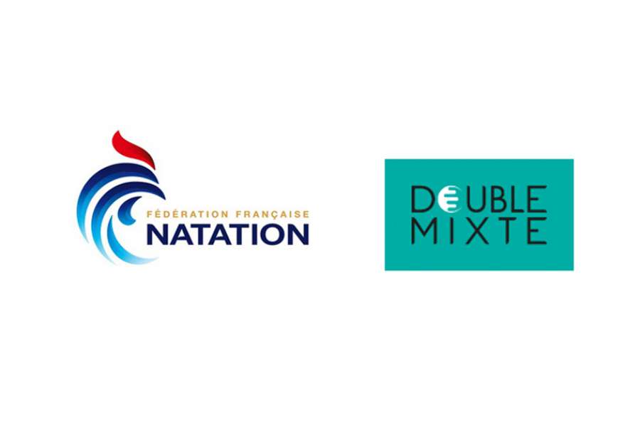La FF Natation annonce un partenariat avec Double Mixte