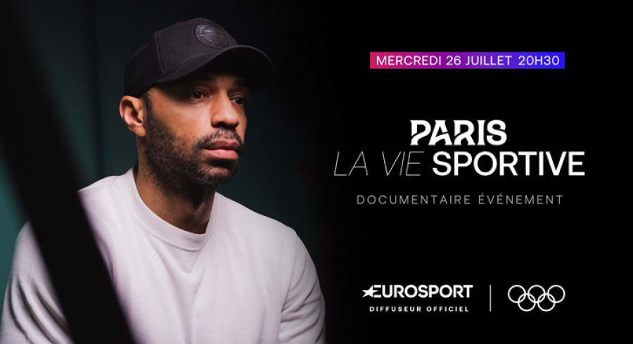 [WARNER BROS. DISCOVERY] Thierry Henry narrateur du documentaire d&#039;Eurosport « Paris, La Vie Sportive » pour la journée olympique le 26 juillet !