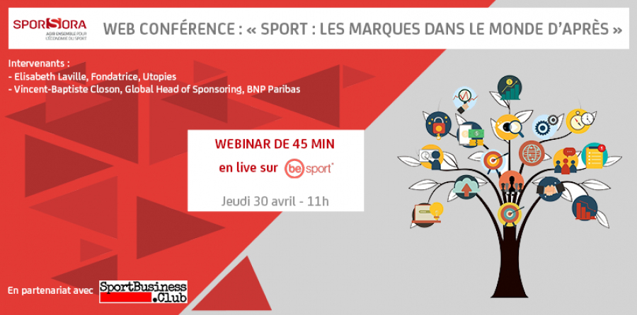 Web Conférence n°1 &quot;Sport : les marques dans le monde d&#039;après&quot;
