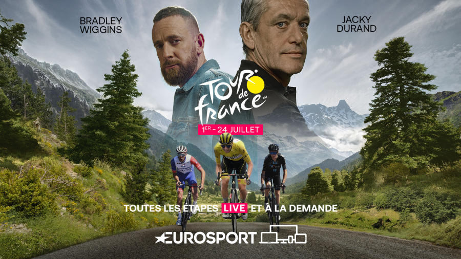 En juillet, le Tour de France s&#039;installe en direct et en intégralité sur Eurosport !