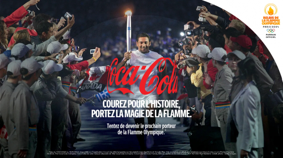 [COCA-COLA] Coca‑Cola offre la possibilité extraordinaire de devenir l’un des prochains porteurs de la Flamme Olympique !