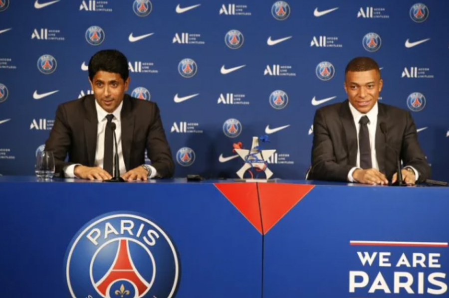 [News Tank Sport] Kylian Mbappé prolonge au Paris SG : « Une étape de plus dans notre projet » (Nasser Al-Khelaïfi)