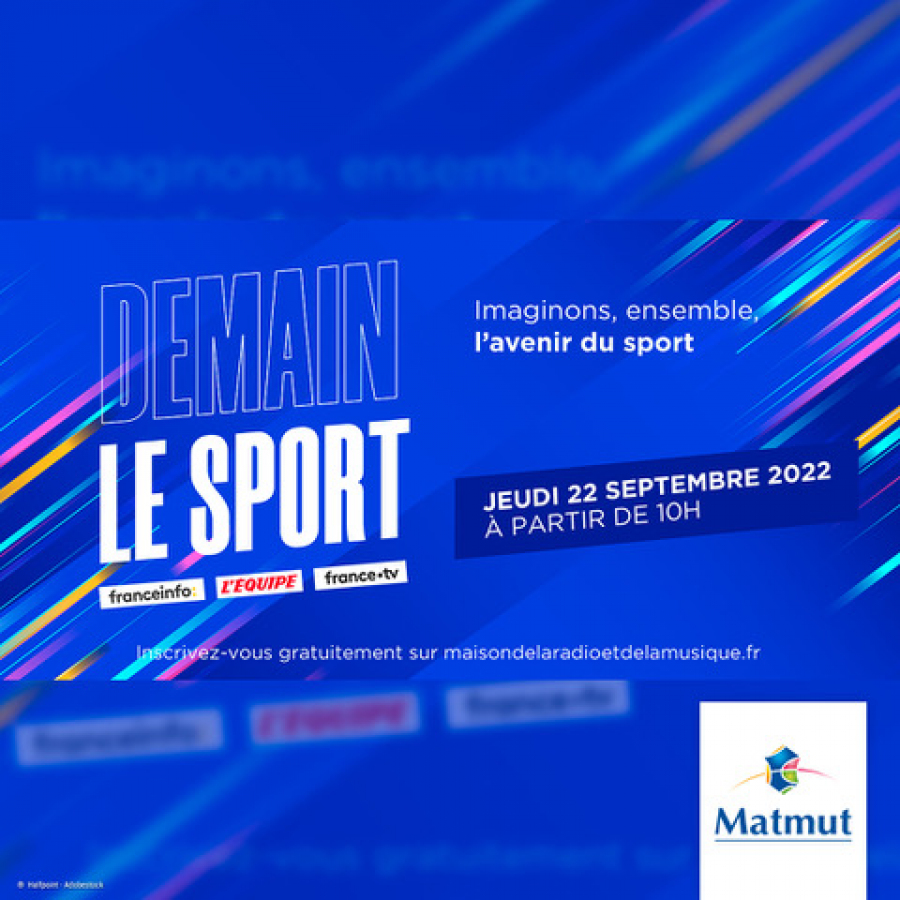 Matmut devient partenaire de la 1ère édition du festival « Demain Le Sport »