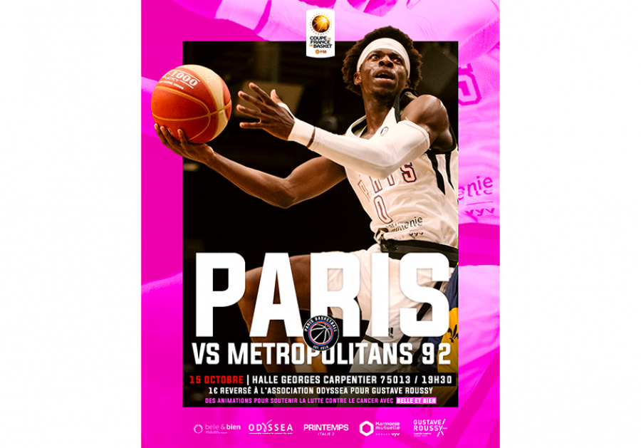 Paris Basketball soutient Octobre Rose