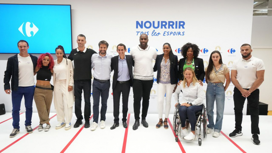 Les Jeux Olympiques et Paralympiques de Paris 2024 signe un nouveau partenariat avec Carrefour qui devient partenaire premium