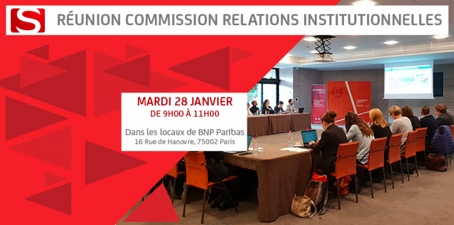Réunion Commission Relations Institutionnelles