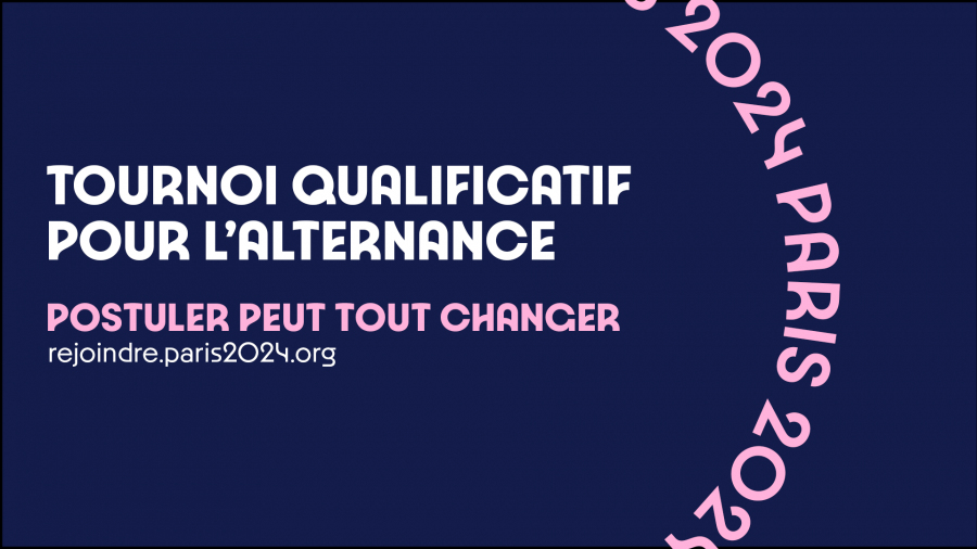 Paris 2024 lance son « Tournoi Qualificatif pour l’alternance » édition 2022