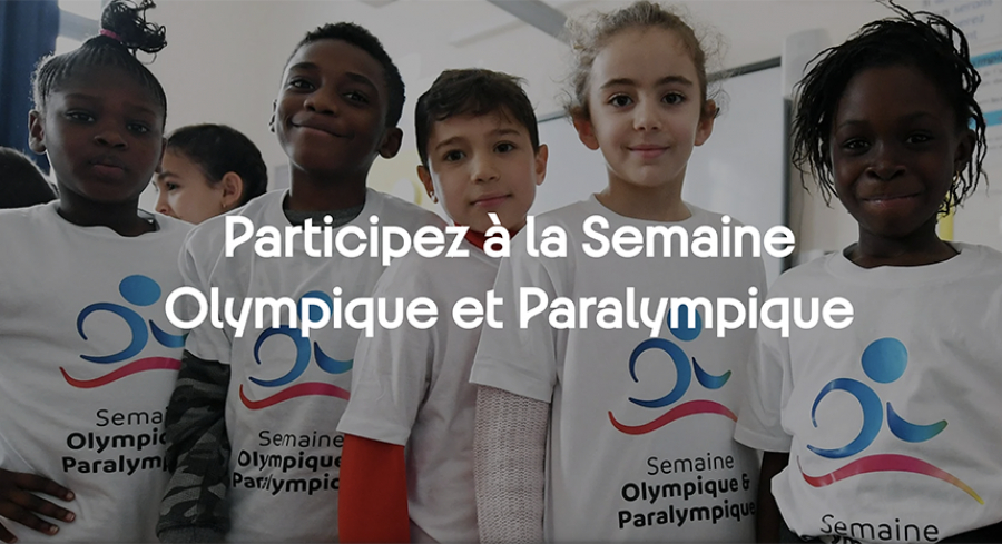 En route pour la Semaine Olympique et Paralympique 2020 !