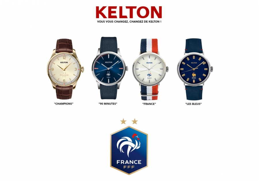 [News Tank Sport] FFF : 4 montres avec Kelton