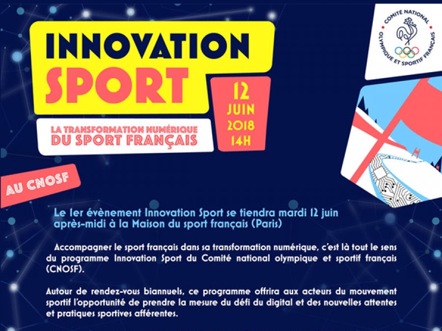 CNOSF : innovation sport le 12 juin
