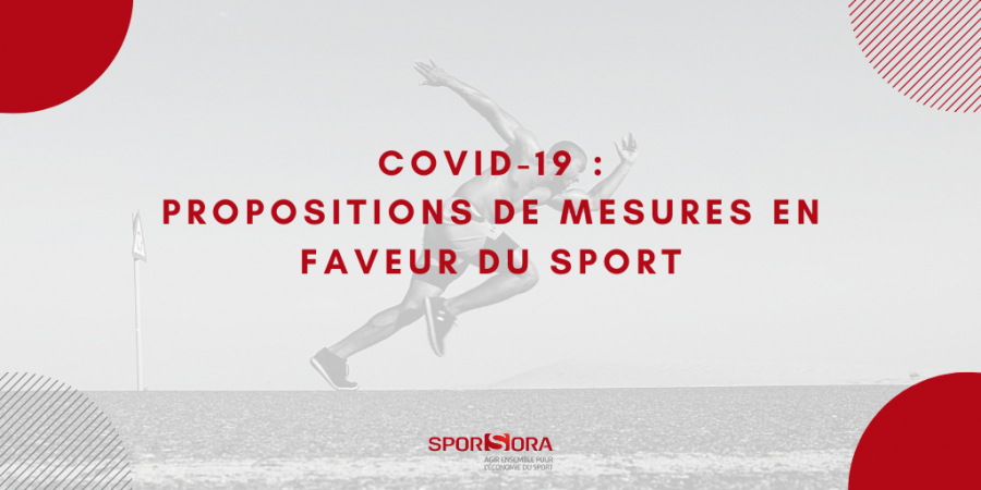 Covid-19 : SPORSORA propose des mesures en faveur du sport