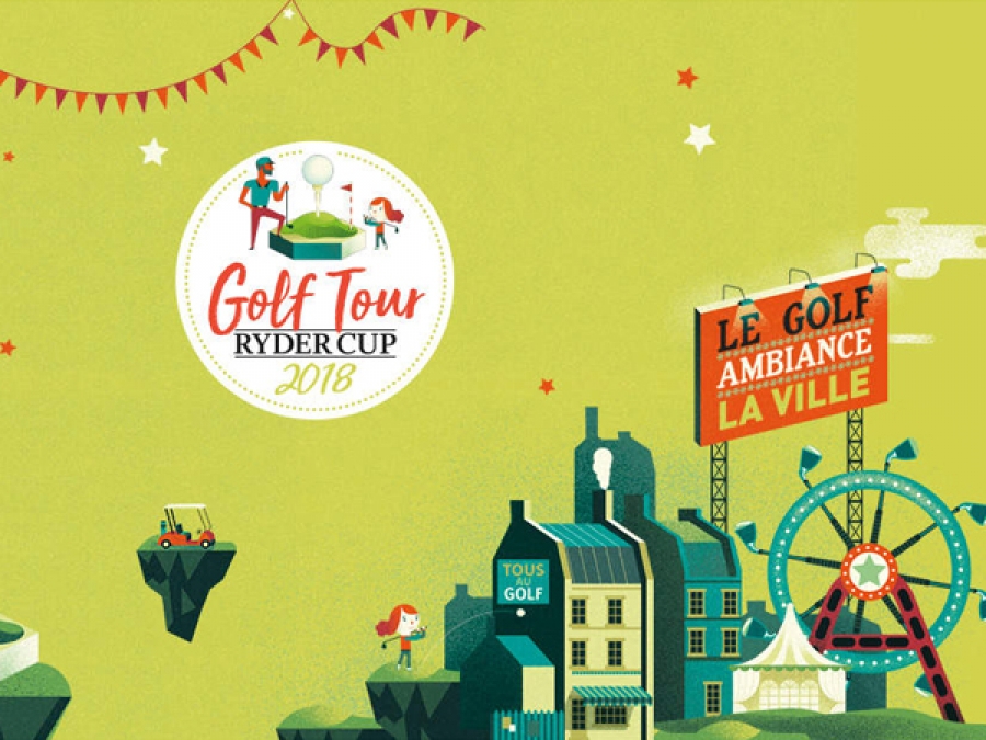 Lancement du Ryder Cup Golf Tour