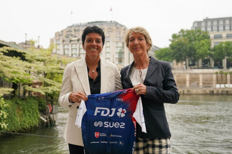 FDJ, co-sponsor principal de la meilleure équipe de cyclisme féminin française est rejoint par SUEZ : FDJ-SUEZ-Futuroscope