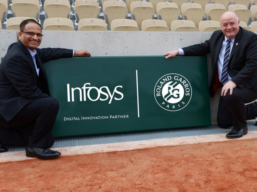 Roland Garros : Infosys partenaire jusqu&#039;en 2021
