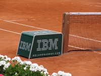 IBM publie l&#039;infographie de Roland-Garros