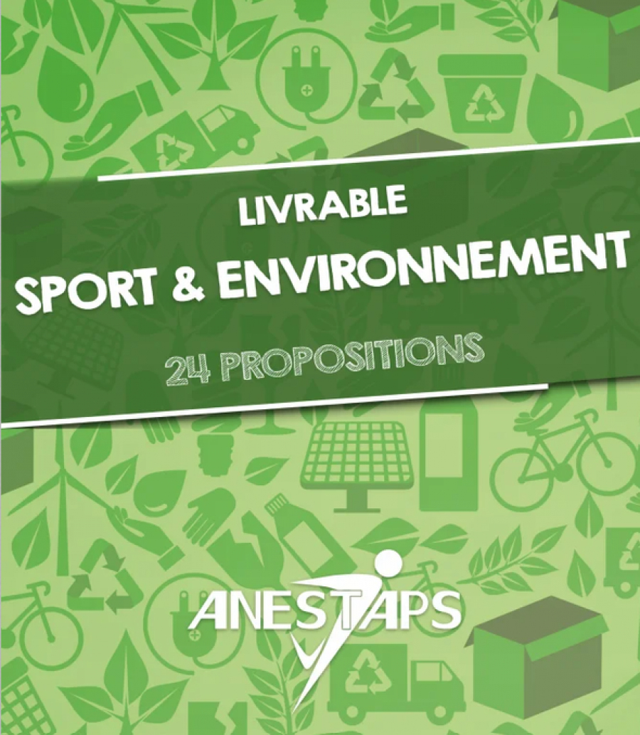 [ANESTAPS] L&#039;ANESTAPS présente les 24 propositions des jeunes pour un sport plus durable