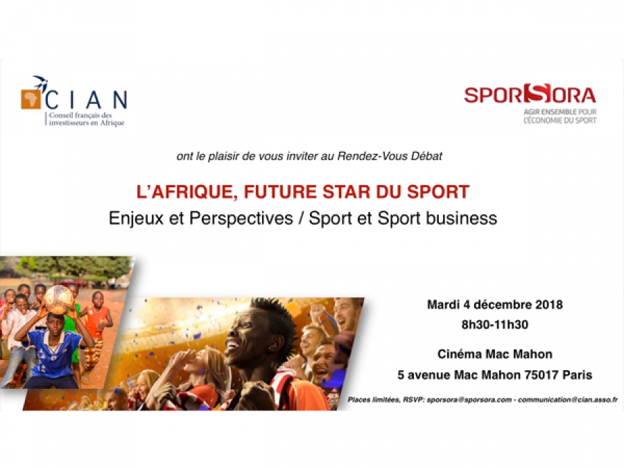 L&#039;Afrique, future star du sport