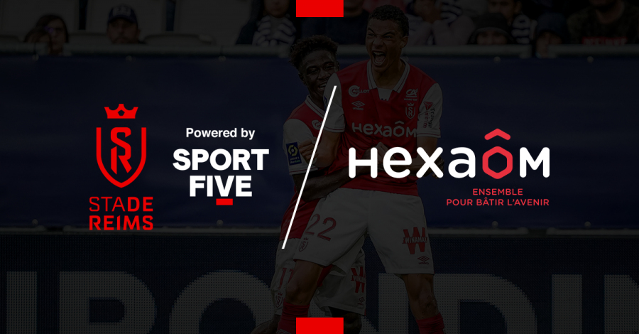 sportfive annonce la poursuite du partenariat entre LE GROUPE HEXAOM et LE STADE DE REIMS JUSQU&#039;EN 2025