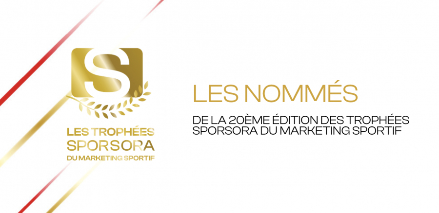 Les nommés de la 20ème édition des Trophées SPORSORA du Marketing Sportif