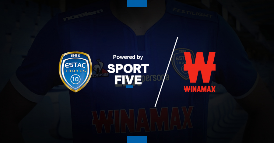 SPORTFIVE annonce le nouveau partenariat établi entre l’ESTAC et Winamax qui devient Sponsor Majeur du club pour les deux prochaines saisons