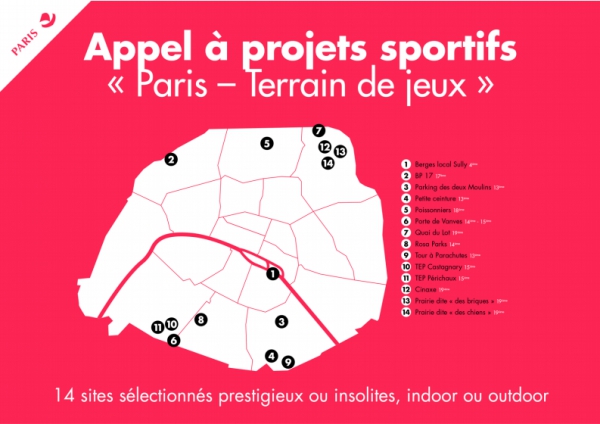 Paris lance un appel à projets sportifs inédit
