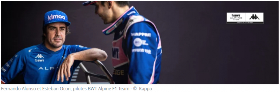 [NewsTankSport] Kappa Europe : « Nous voulons dynamiser le merchandising de la F1 » (Rémi Garnier, directeur marketing)