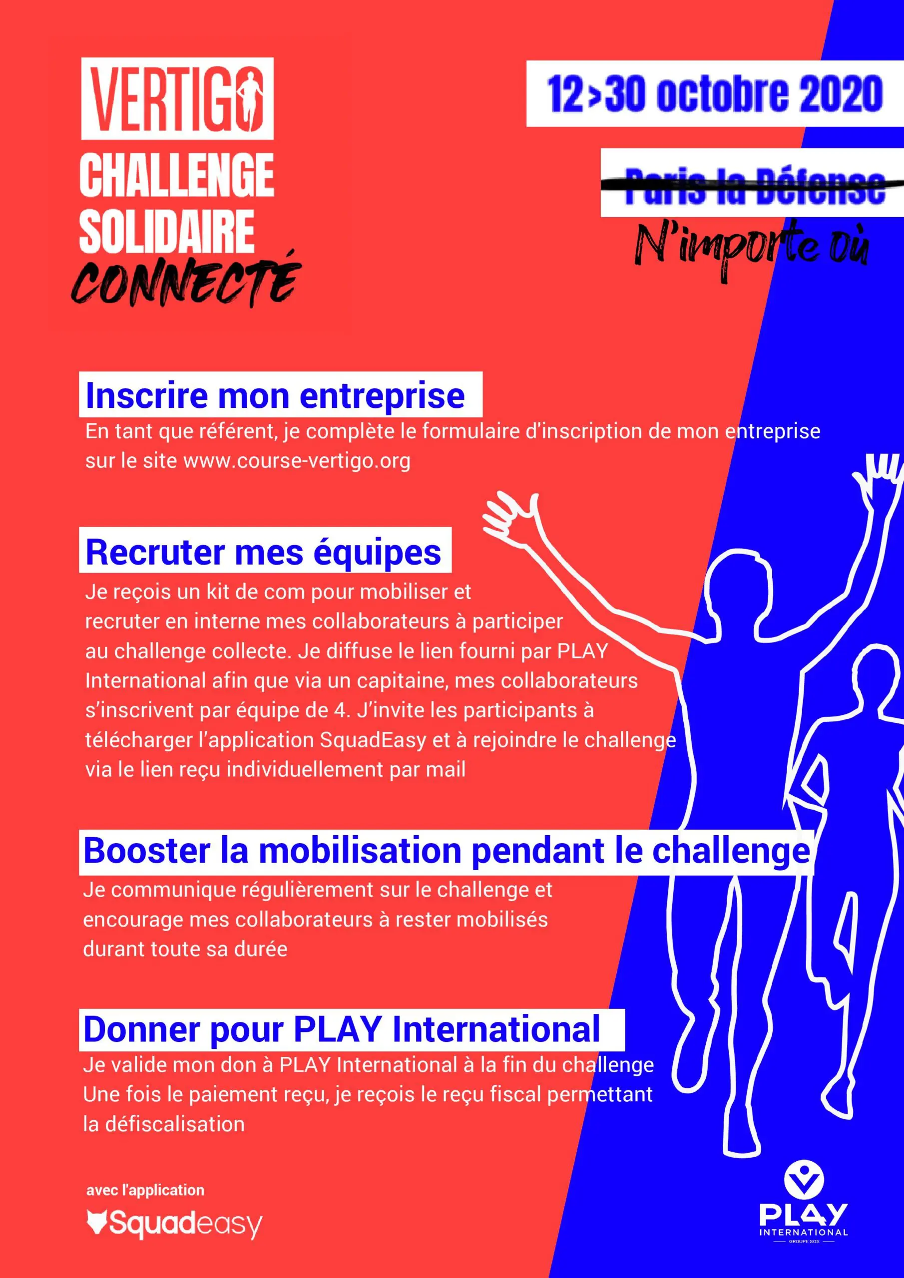 Process Inscription entreprise Vertigo challenge page 001