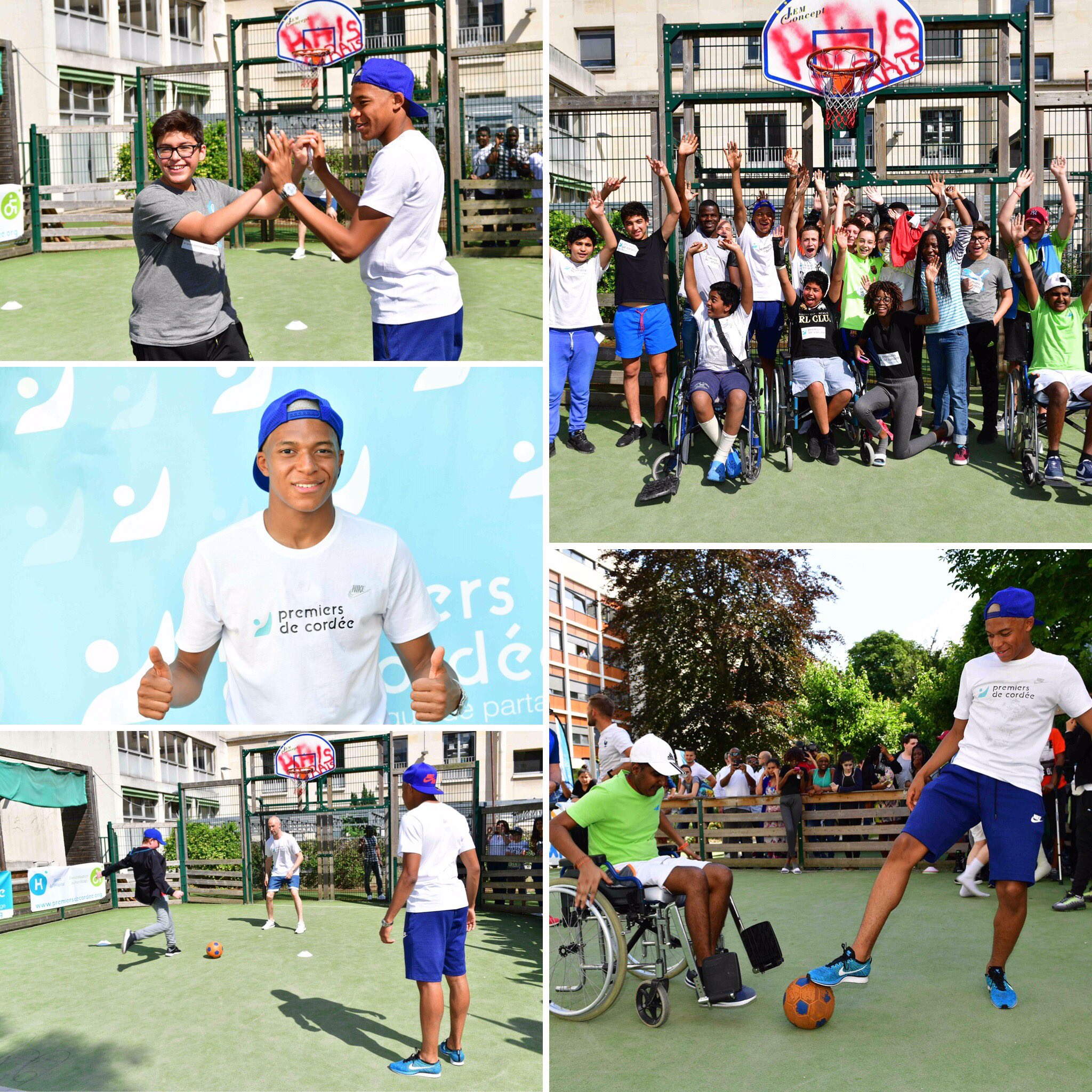 Premiers de Cordees MBappe1