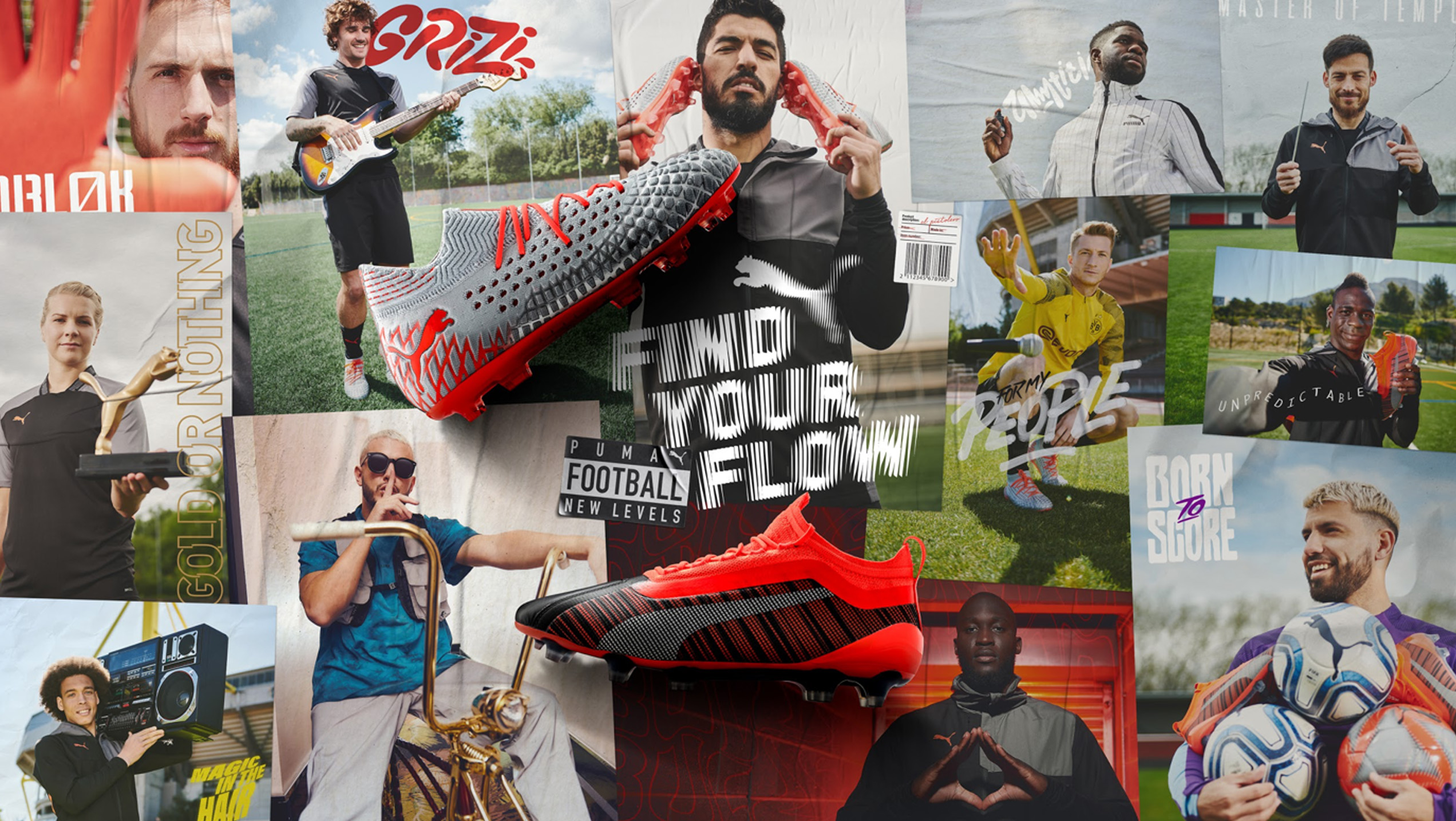 Presse press visuel 2 PUMA FOOTBALL lache le flow ete SOCIAL ANTHEM