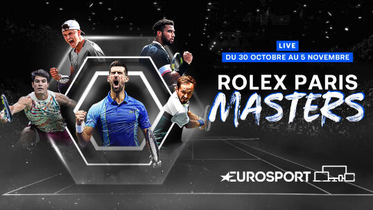 [Rolex x FFT] Rolex Paris Masters : le tournoi parisien à suivre en intégralité sur Eurosport !