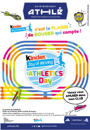 [FF ATHLETISME] La Fédération Française d’Athlétisme ouvre les portes de ses clubs à tous les 7-11 ans !