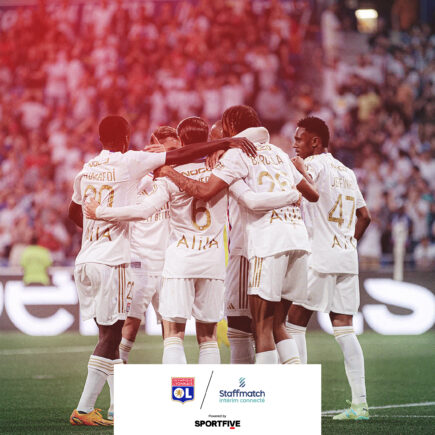 [SPORTFIVE] STAFFMATCH DEVIENT PARTENAIRE MAJEUR DE L’OLYMPIQUE LYONNAIS