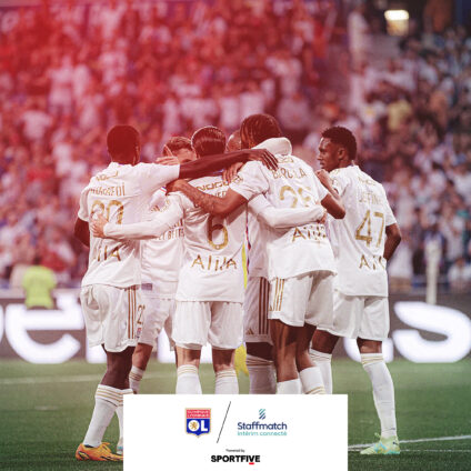 [SPORTFIVE] STAFFMATCH DEVIENT PARTENAIRE MAJEUR DE L’OLYMPIQUE LYONNAIS
