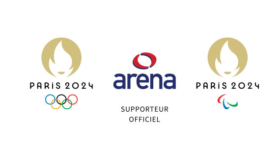 [PARIS 2024] ARENA EST SUPPORTEUR OFFICIEL DES JEUX OLYMPIQUES ET PARALYMPIQUES DE PARIS 2024