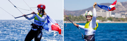 [FF VOILE] Lauriane Nolot et Axel Mazella premiers médaillés d'Or
