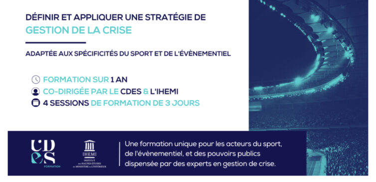[CDES] Le CDES lance la première formation sur la gestion de crise