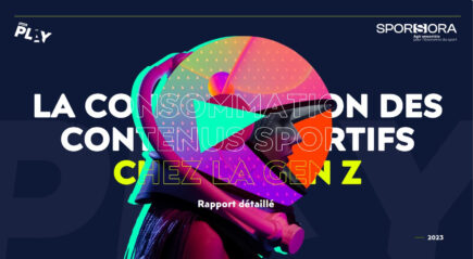 Etude SPORSORA : La consommation de contenus sportifs chez la Gen Z