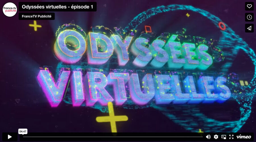 [FranceTV Publicité] se projette en 2035 et imagine l'univers média et publicitaire dans le Métavers.