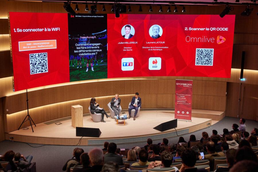 [Communiqué de presse] SPORSORA accueille chez Orange son RDV Débats "Coupe du Monde de Rugby France 2023"