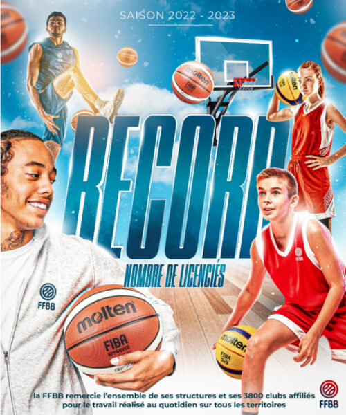 [FFBB] LA FFBB BAT SON RECORD DE LICENCIÉS
