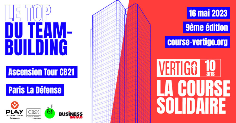 [PLAY INTERNATIONAL] Participez à la course VERTIGO le 16 mai 2023