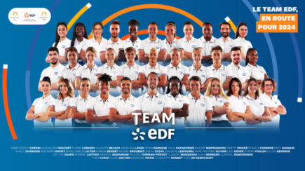 [EDF] Le TEAM EDF intègre 6 nouveaux athlètes avec des ambitions pour Paris 2024