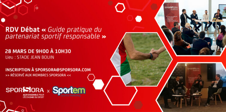 SPORTEM - RDV Débat "Guide Pratique du partenariat sportif responsable"