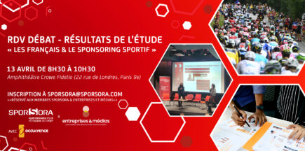 RDV Débat - Résultats de l'étude « Les Français & le Sponsoring Sportif »