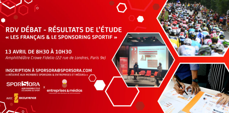 RDV Débat - Résultats de l'étude « Les Français & le Sponsoring Sportif »
