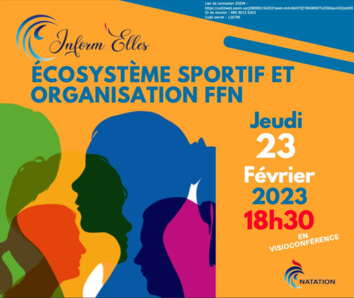 [FF NATATION] Troisième réunion en visioconférence "Inform'Elles"