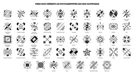 [Paris 2024] dévoile le look de ses Jeux et les pictogrammes des disciplines olympiques et paralympiques