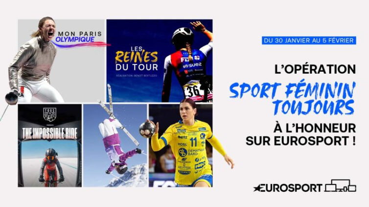 [WARNER BROS. DISCOVERY] L'opération "sport féminin toujours" à l'honneur sur Eurosport